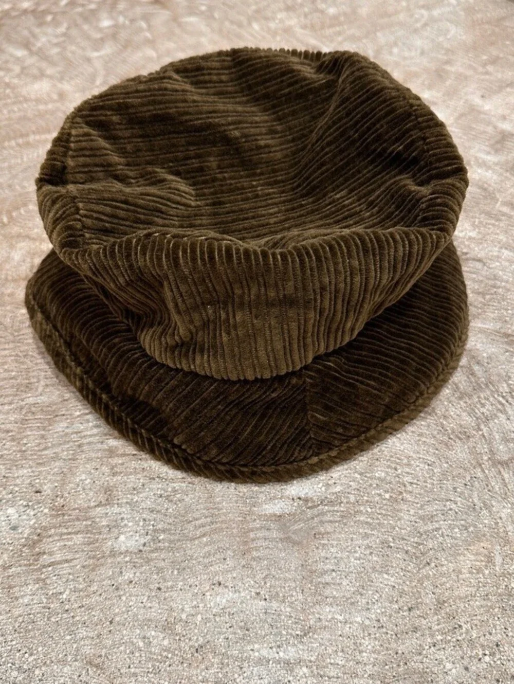 Rei Corduroy 90s Bucket Hat Vintage Green Brown Khaki American Vintage Y2K